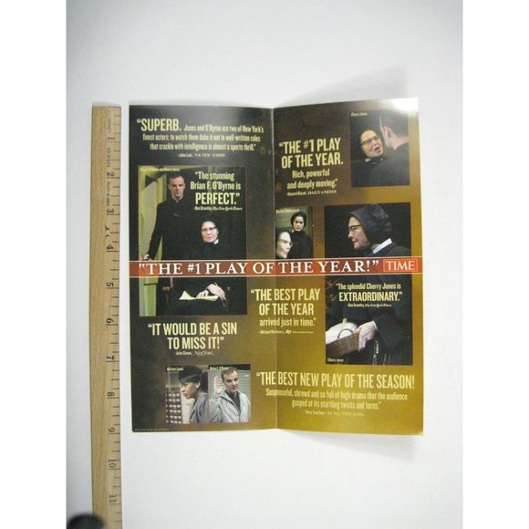 Doubt Flyer ONLY 2005 Walter Kerr Theatre Cherry Jones Brian O'Byrne - Picture 3 of 3